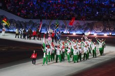 President Ilham Aliyev, and First Lady Mehriban Aliyeva attend opening ceremony of 6th World Nomad Games in Bishkek (PHOTO/VIDEO)