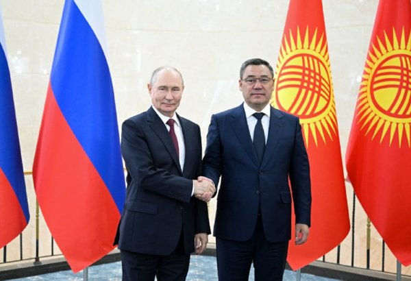 Kyrgyz, Russian presidents discuss strategic partnership and bilateral ties