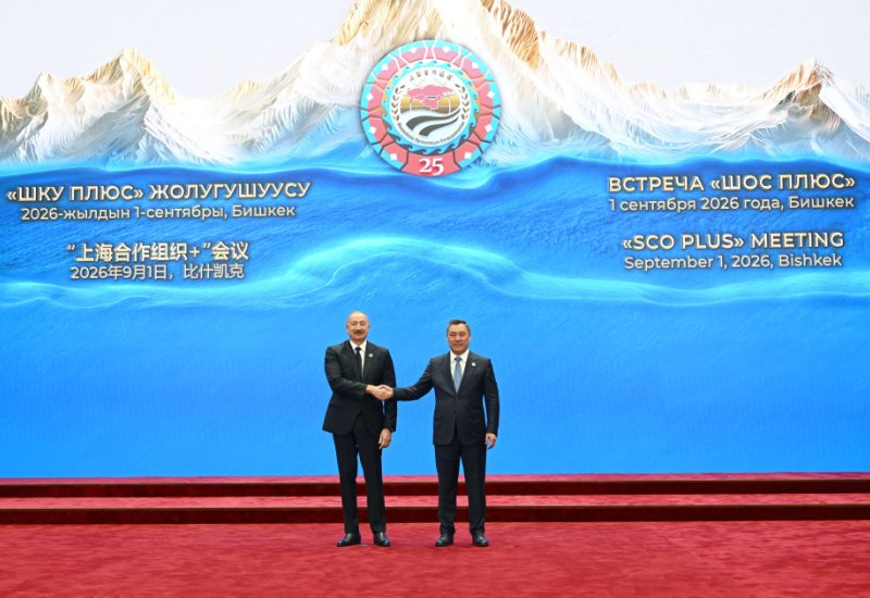 President Ilham Aliyev attends SCO Plus format meeting (PHOTO)