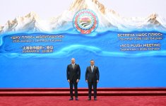 President Ilham Aliyev attends SCO Plus format meeting (PHOTO)