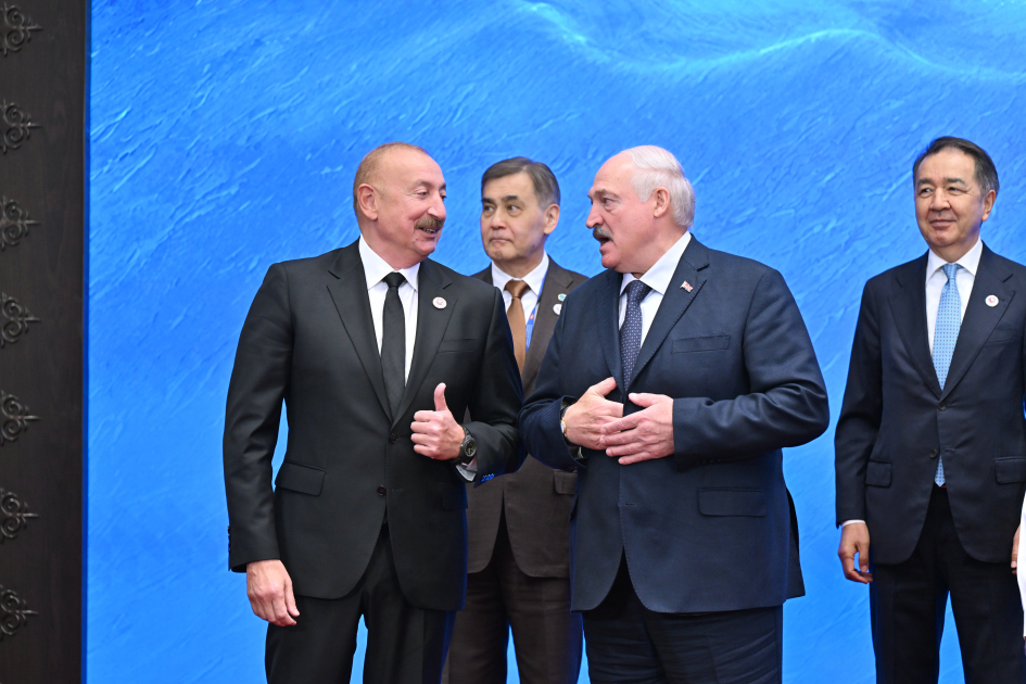 President Ilham Aliyev attends SCO Plus format meeting (PHOTO)