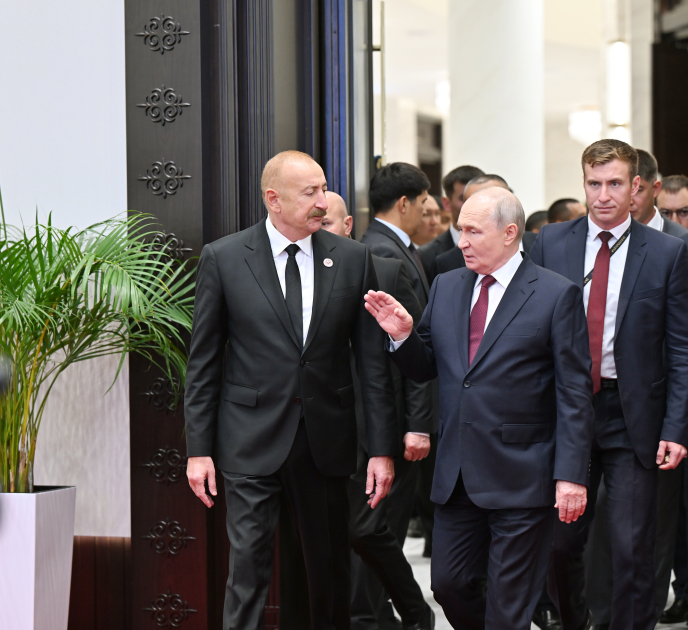 President Ilham Aliyev addressed SCO Plus format meeting - FULL SPEECH (PHOTO/VIDEO)