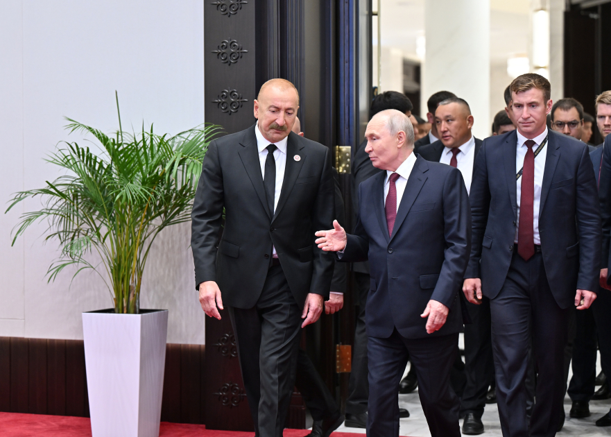President Ilham Aliyev addressed SCO Plus format meeting - FULL SPEECH (PHOTO/VIDEO)