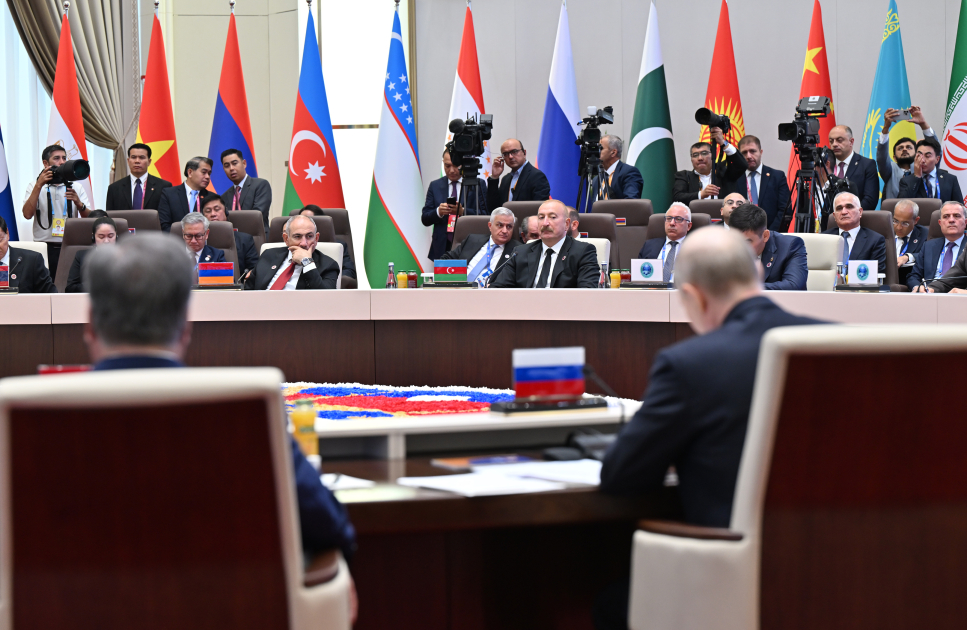 President Ilham Aliyev addressed SCO Plus format meeting - FULL SPEECH (PHOTO/VIDEO)