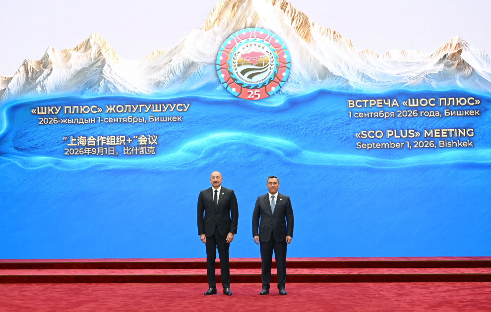 President Ilham Aliyev attends SCO Plus format meeting (PHOTO)