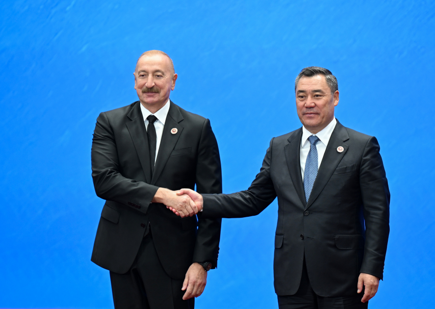 President Ilham Aliyev attends SCO Plus format meeting (PHOTO)