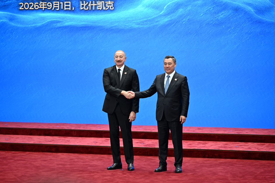 President Ilham Aliyev attends SCO Plus format meeting (PHOTO)