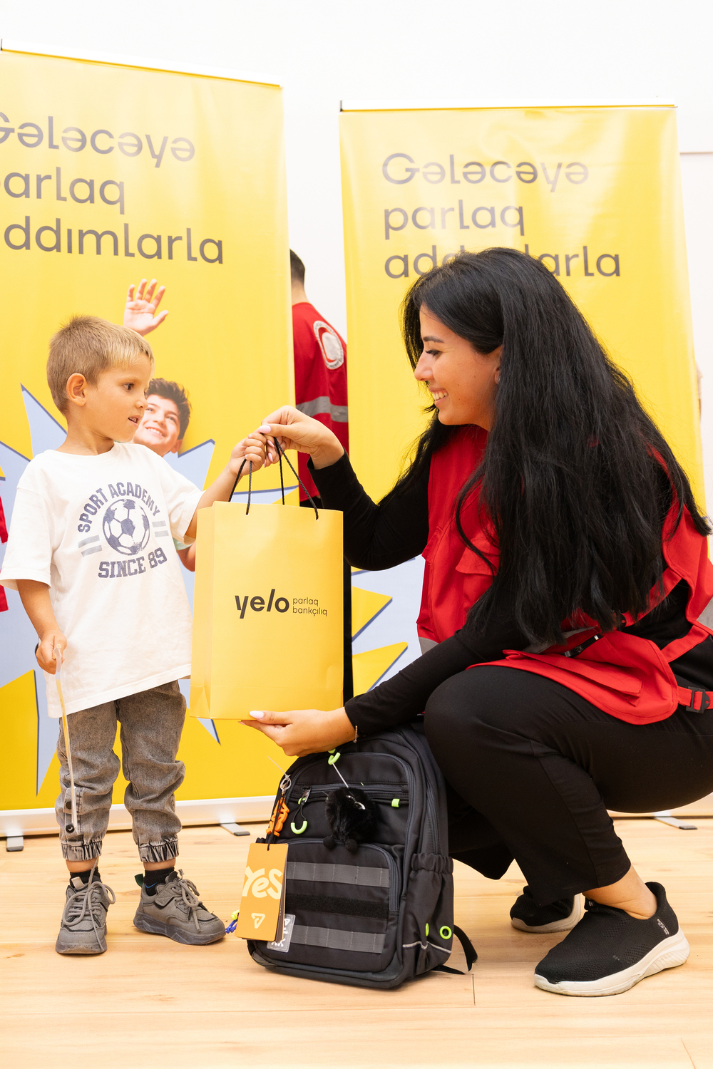Yelo Bank shared the school excitement of first-graders in Jabrayil! (PHOTO)