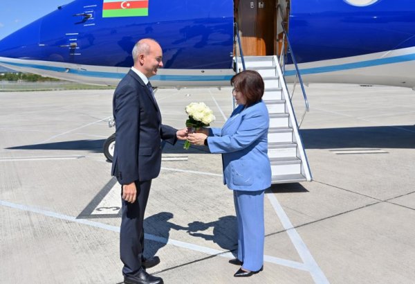 Speaker of Azerbaijani Parliament arrives in Switzerland on working visit