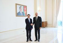 President Ilham Aliyev receives delegation led by Prosecutor General of Supreme People's Procuratorate of China (PHOTO/VIDEO)