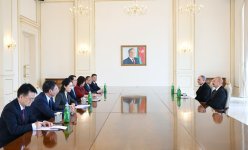 President Ilham Aliyev receives delegation led by Prosecutor General of Supreme People's Procuratorate of China (PHOTO/VIDEO)