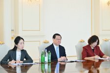 President Ilham Aliyev receives delegation led by Prosecutor General of Supreme People's Procuratorate of China (PHOTO/VIDEO)