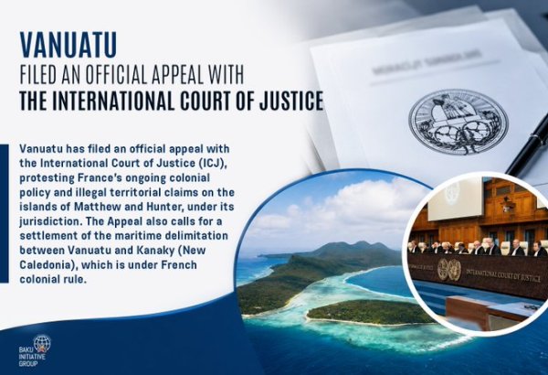 Vanuatu files lawsuit against France in International Court of Justice