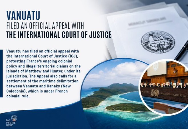 Vanuatu files lawsuit against France in International Court of Justice