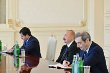 President Ilham Aliyev receives President of OSCE Parliamentary Assembly (PHOTO)