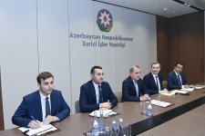 Azerbaijani MFA briefs OSCE PA President on peace process with Armenia (PHOTO)