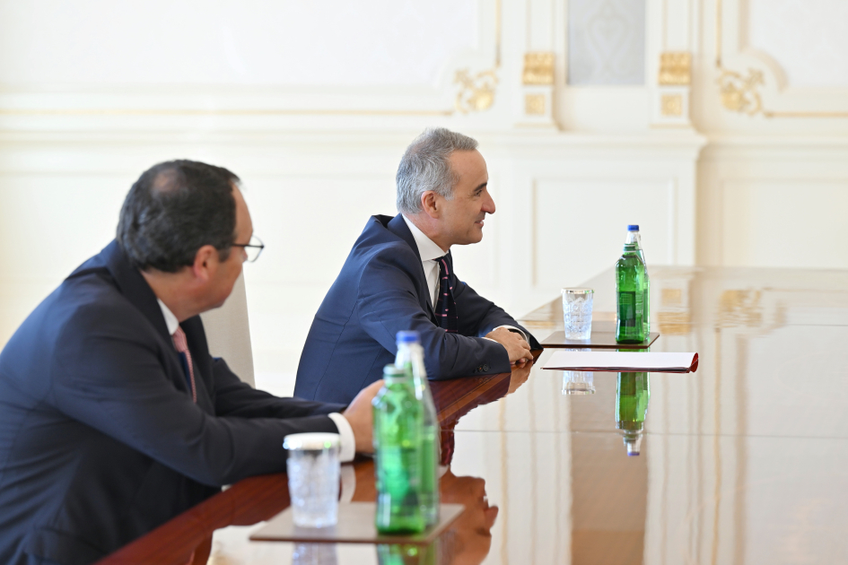 President Ilham Aliyev receives President of OSCE Parliamentary Assembly (PHOTO)
