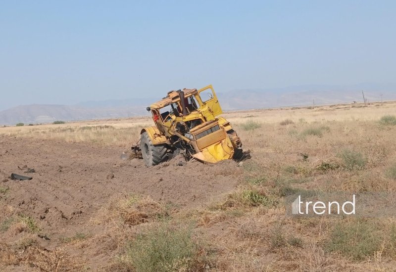 Mine explosion injures tractor driver in Azerbaijan's Aghdam