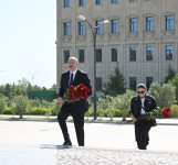President Ilham Aliyev and First Lady Mehriban Aliyeva visit Azerbaijani Navy (PHOTO)