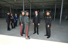 President Ilham Aliyev and First Lady Mehriban Aliyeva visit Azerbaijani Navy (PHOTO)