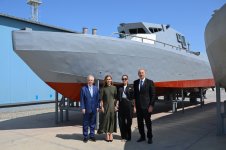 President Ilham Aliyev and First Lady Mehriban Aliyeva visit Azerbaijani Navy (PHOTO)
