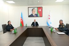 President Ilham Aliyev and First Lady Mehriban Aliyeva visit Azerbaijani Navy (PHOTO)