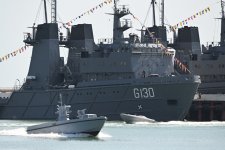 President Ilham Aliyev and First Lady Mehriban Aliyeva visit Azerbaijani Navy (PHOTO)