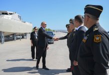 President Ilham Aliyev and First Lady Mehriban Aliyeva visit Azerbaijani Navy (PHOTO)