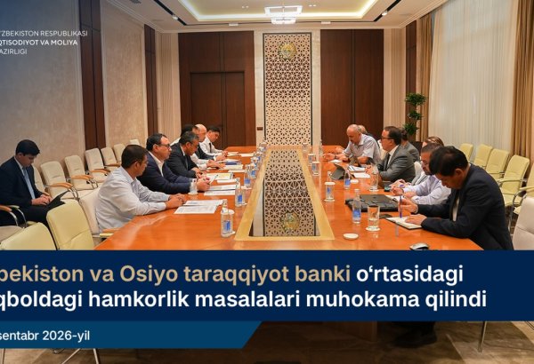 Uzbekistan, ADB advance talks on climate-resilient water project