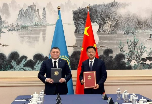 Kazakhstan, China sign agreement on security at Khorgos cross-border center