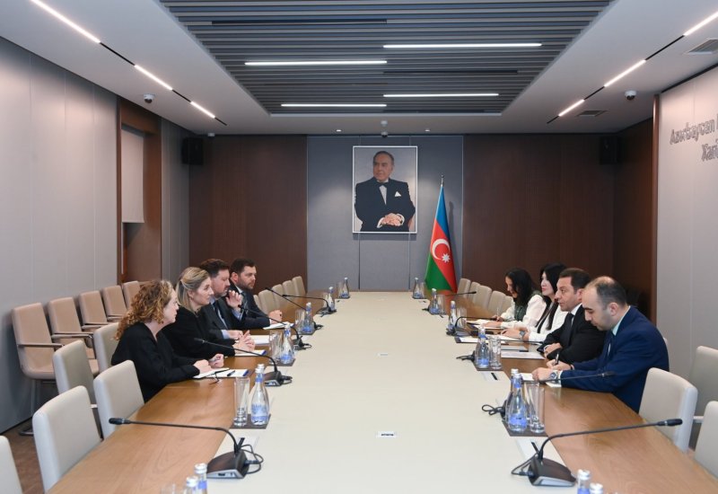 Azerbaijan and U.S. discuss peace process and TRIPP project (PHOTO)