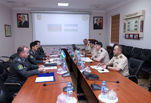 Azerbaijan, Uzbekistan discuss next steps in military cooperation (PHOTO)