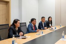 Azerbaijan, ROX Energy Global discuss wind and solar power projects (PHOTO)