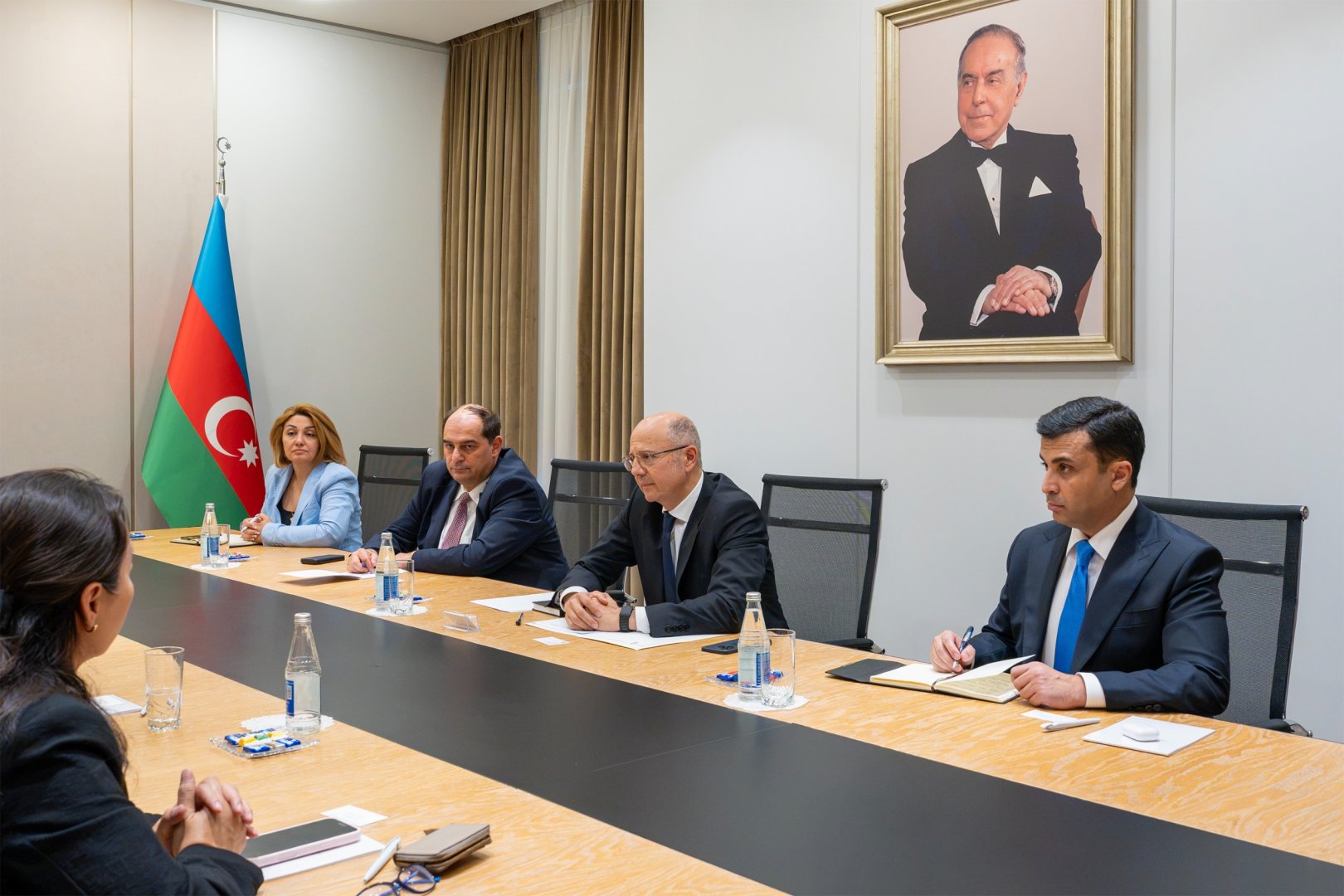 Azerbaijan, ROX Energy Global discuss wind and solar power projects (PHOTO)