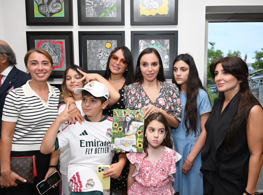 Heydar Aliyev Foundation VP Leyla Aliyeva, Arzu Aliyeva attend MAMA “Mother Nature” international art exhibition in Madrid (PHOTO)