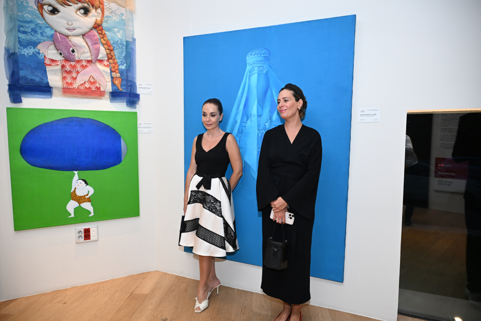 Heydar Aliyev Foundation VP Leyla Aliyeva, Arzu Aliyeva attend MAMA “Mother Nature” international art exhibition in Madrid (PHOTO)
