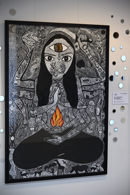 Heydar Aliyev Foundation VP Leyla Aliyeva, Arzu Aliyeva attend MAMA “Mother Nature” international art exhibition in Madrid (PHOTO)