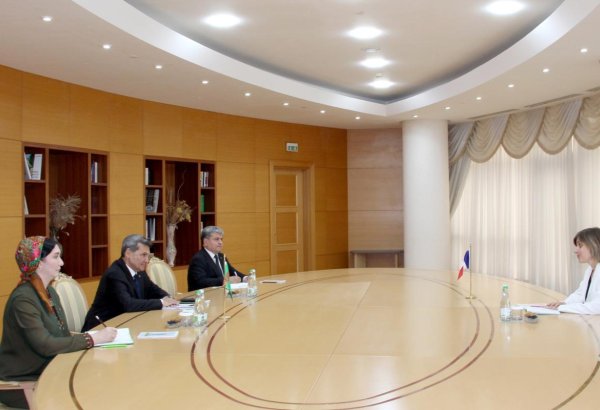 Turkmenistan, France discuss expanding trade-economic ties