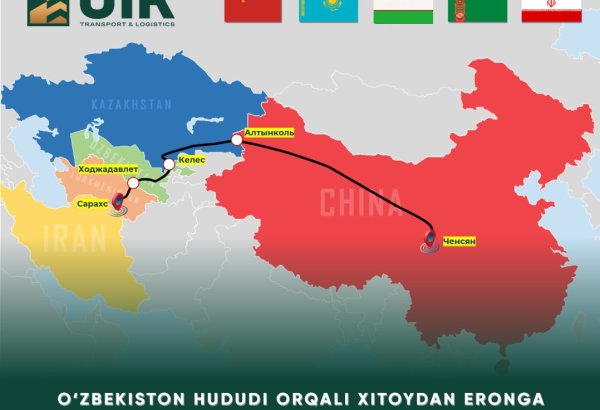 China’s new rail route to Iran puts Uzbekistan in spotlight