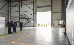 President Ilham Aliyev attends opening of paper and hygiene products manufacturing facility in Garadagh district (PHOTO)