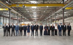 President Ilham Aliyev attends opening of paper and hygiene products manufacturing facility in Garadagh district (PHOTO)