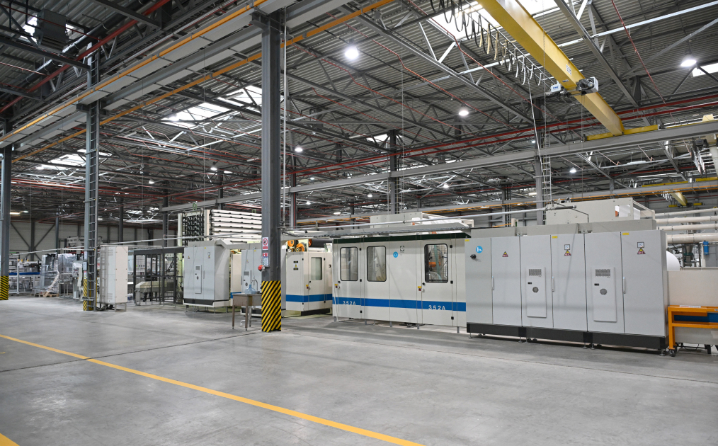 President Ilham Aliyev attends opening of paper and hygiene products manufacturing facility in Garadagh district (PHOTO)