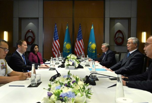 Tokayev, U.S. Special Envoy Sergio Gor discuss Kazakhstan-U.S. strategic partnership