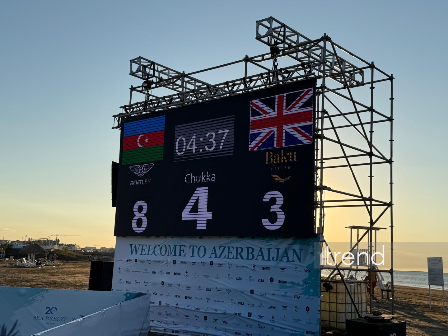 Azerbaijani representative reaches final of Sea Breeze 2026 Beach Polo tournament (PHOTO)