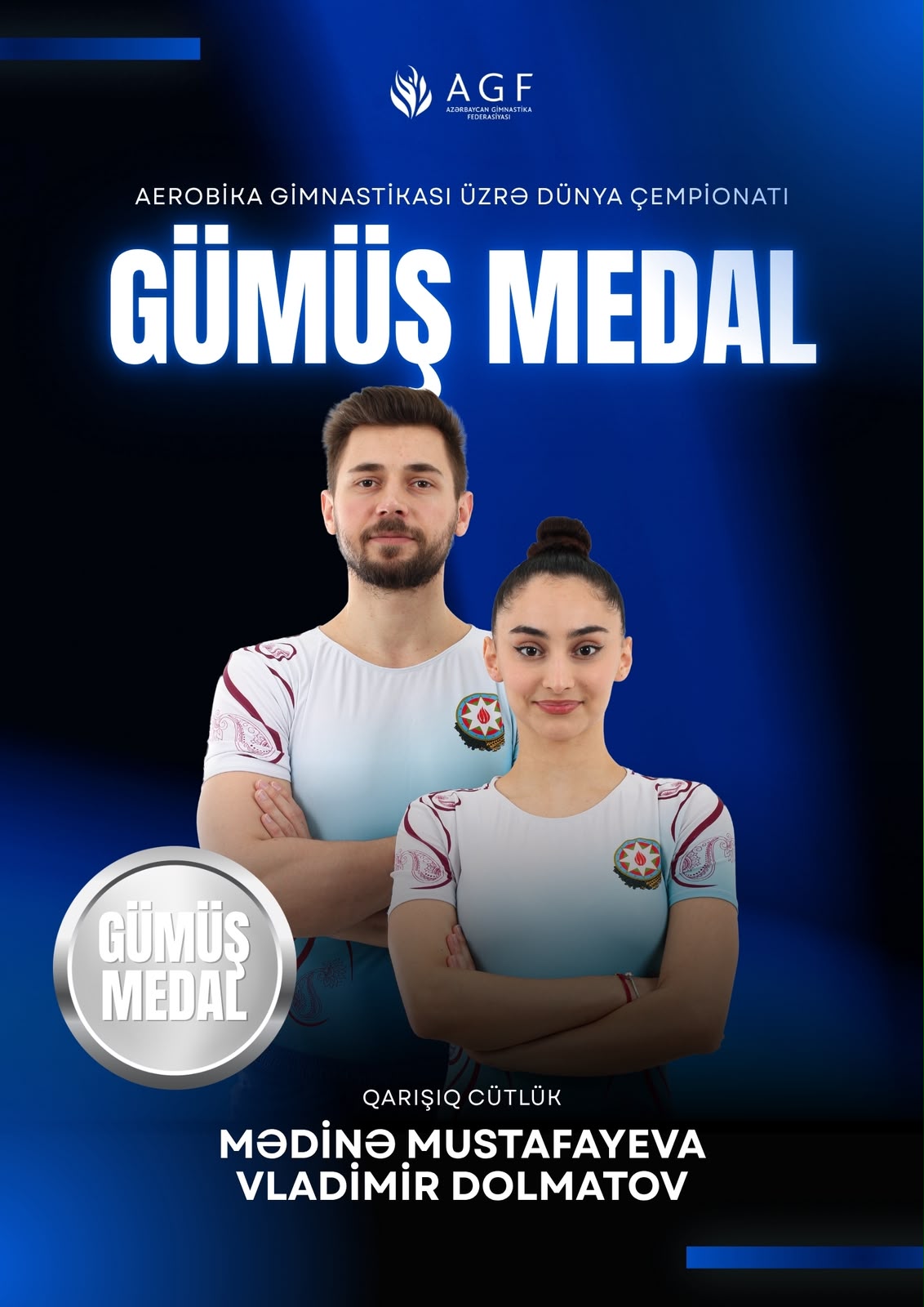 Azerbaijani gymnasts win silver medal at World Championships (PHOTO)
