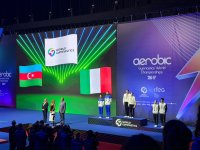 Azerbaijani gymnasts win silver medal at World Championships (PHOTO)