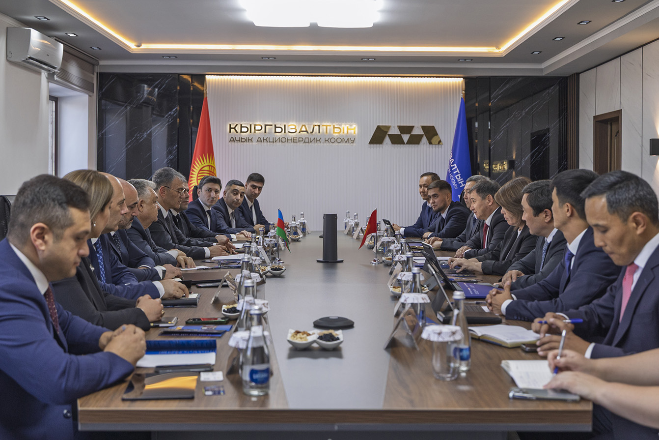 AzerGold and Kyrgyzaltyn discuss cooperation prospects in Bishkek (PHOTO)