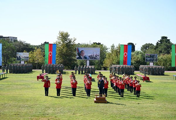 Azerbaijan’s cadets take solemn Military Oath at Heydar Aliyev Institute (PHOTO/VIDEO)
