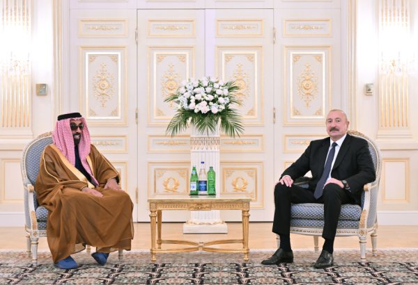 President Ilham Aliyev receives UAE National Security Advisor (PHOTO/VIDEO)