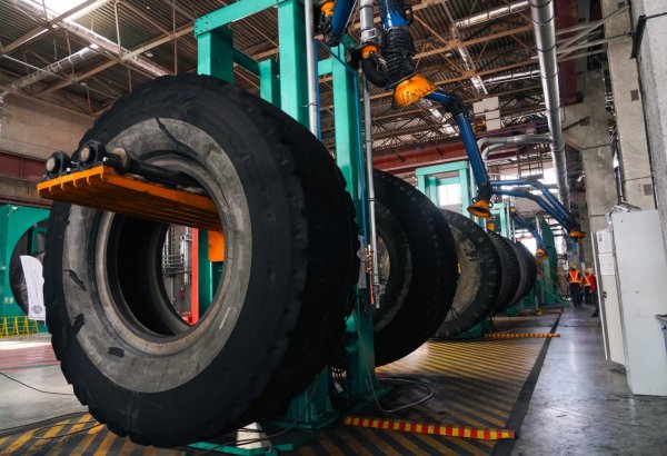 Kumtor Gold Company launches tire recycling plant in Kyrgyzstan